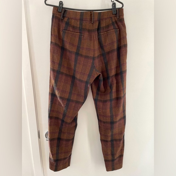 Aritzia Babaton Plaid Trousers - Picture 3 of 3